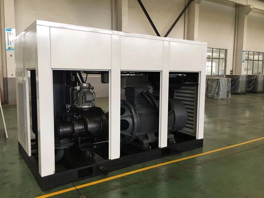 1.3Mpa Permanente van het de Compressor340hp Dubbele Stadium van de Magneetlucht de Schroefcompressor in twee stadia
